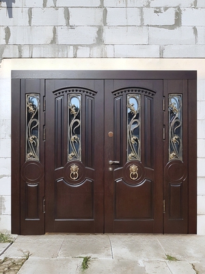 Входная группа, вид с улицы